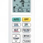 Daikin Lite air conditioner remote control
