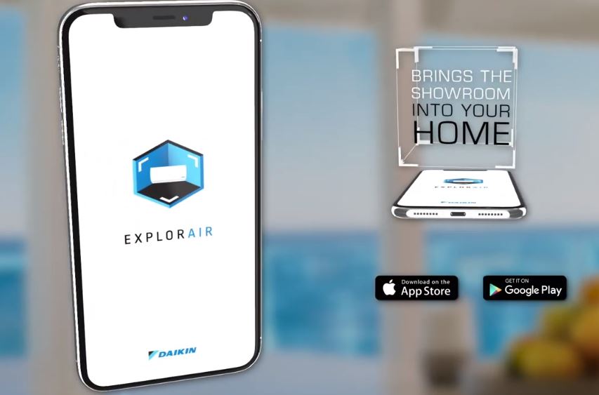 Download The Daikin ExplorAir App