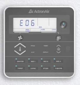 ActronAir ducted air conditioner system L series error code E6