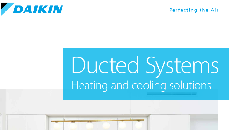 Daikin ducted system air conditioner brochure