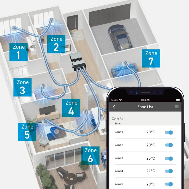 Panansonic ducted air conditioner installation Bakers Creek, Mackay