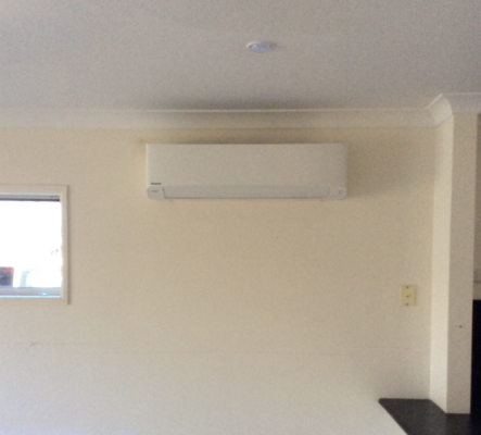 Split system air conditioner installation Bakers Creek QLD