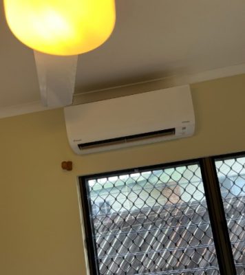 Split system air conditioner installation Glenella QLD