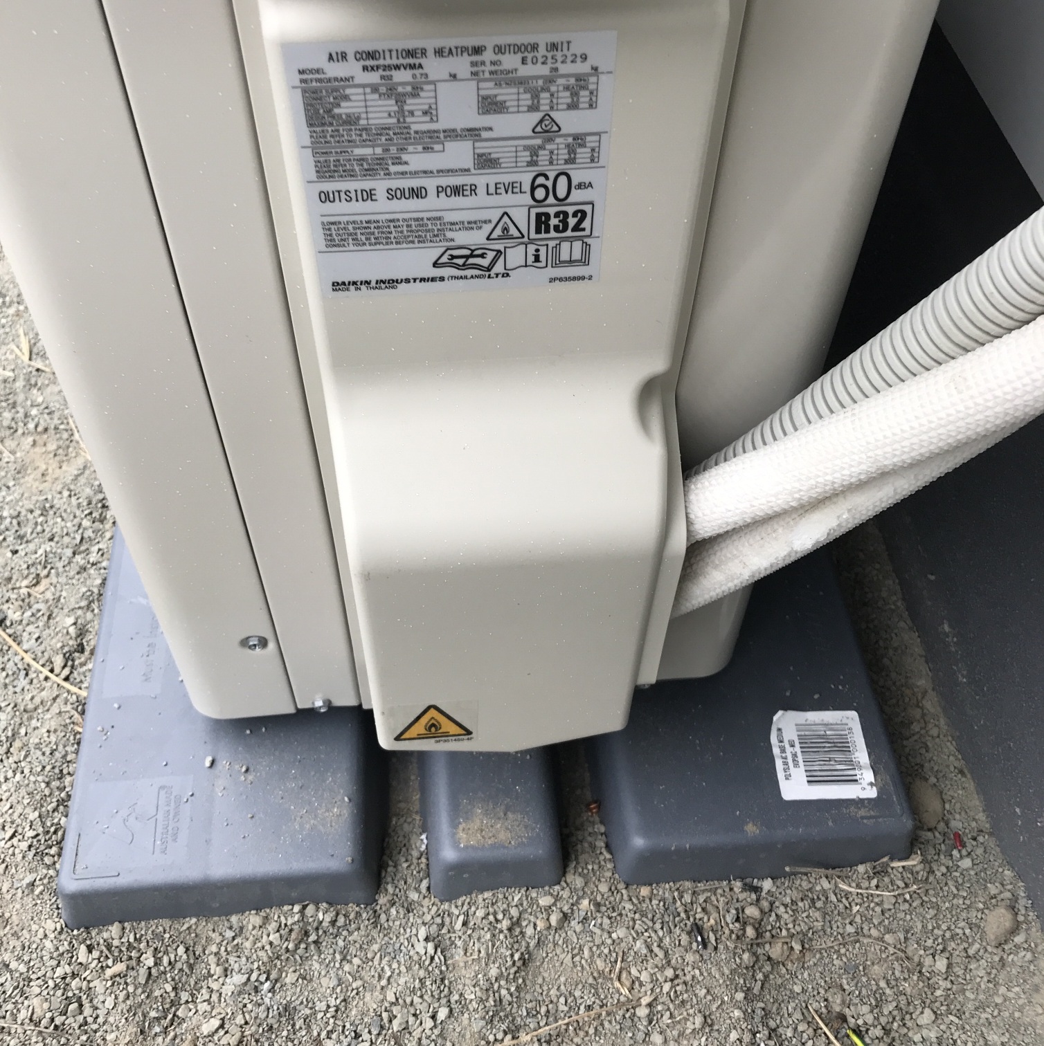 Split system air conditioner installation South Mackay QLD