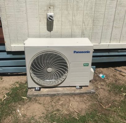 Split system air conditioner installation Blacks Beach QLD