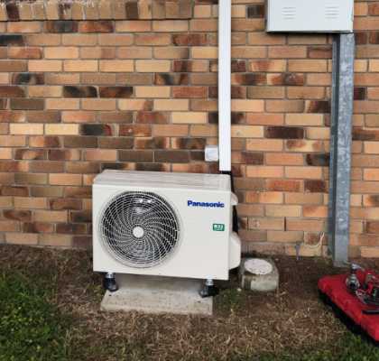 Split system air conditioner installation Walkerston QLD
