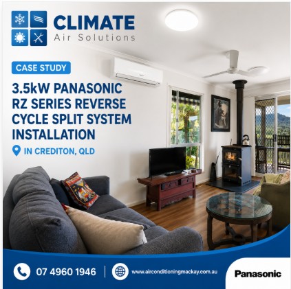 Split system air conditioner installers Crediton QLD