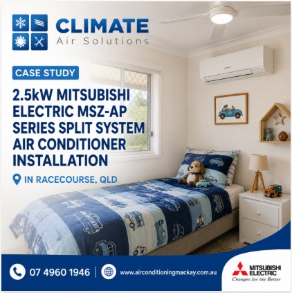 Split system air conditioner installers Racecourse Queensland